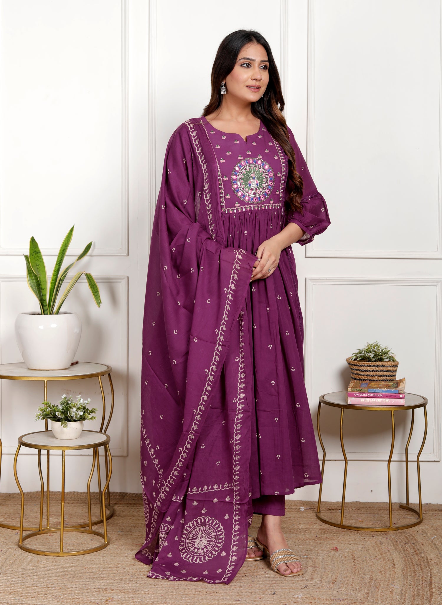 Anarkali Suit Set