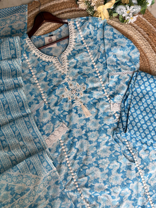 Beautiful Cotton Sets creating magic with print and silhouette.