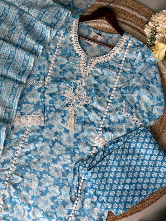 Beautiful Cotton Sets creating magic with print and silhouette.