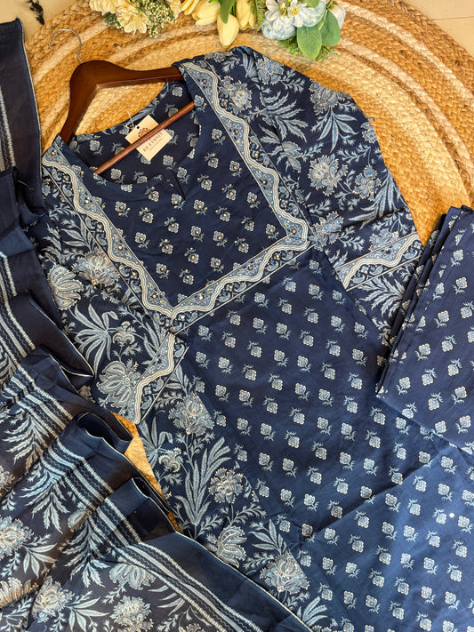 Beautiful Cotton Sets with the Block print.
